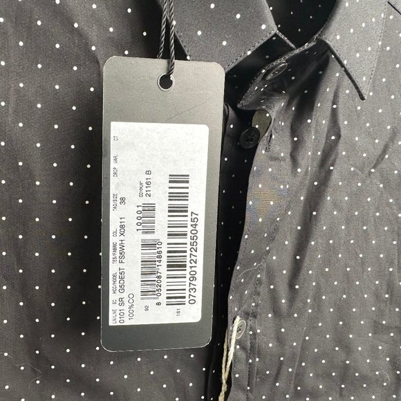 Dolce & Gabbana black dotted shirt - Picture 3 of 3